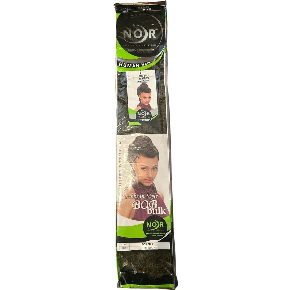 Janet Collection Noir Caribbean Style BOB Bulk M1B/27 Hair Synthetic